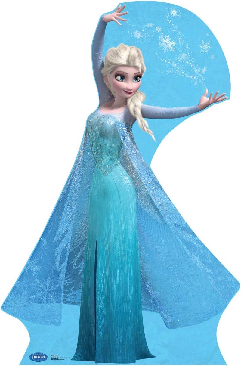 Elsa Snow Flakes (Disney's Frozen) Cardboard Stand-Up, 6ft