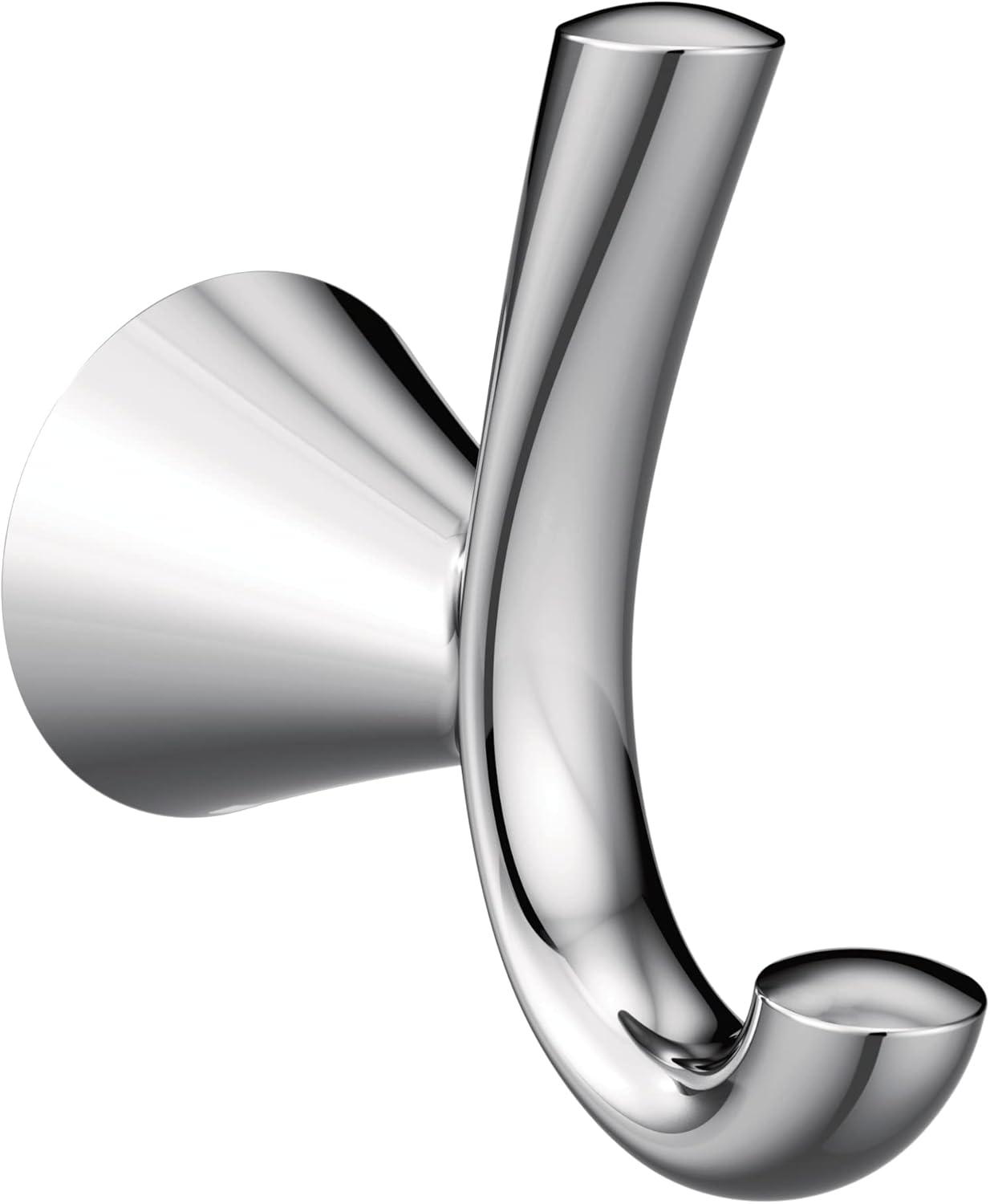 Chrome Modern Wall Mounted Single Robe Hook