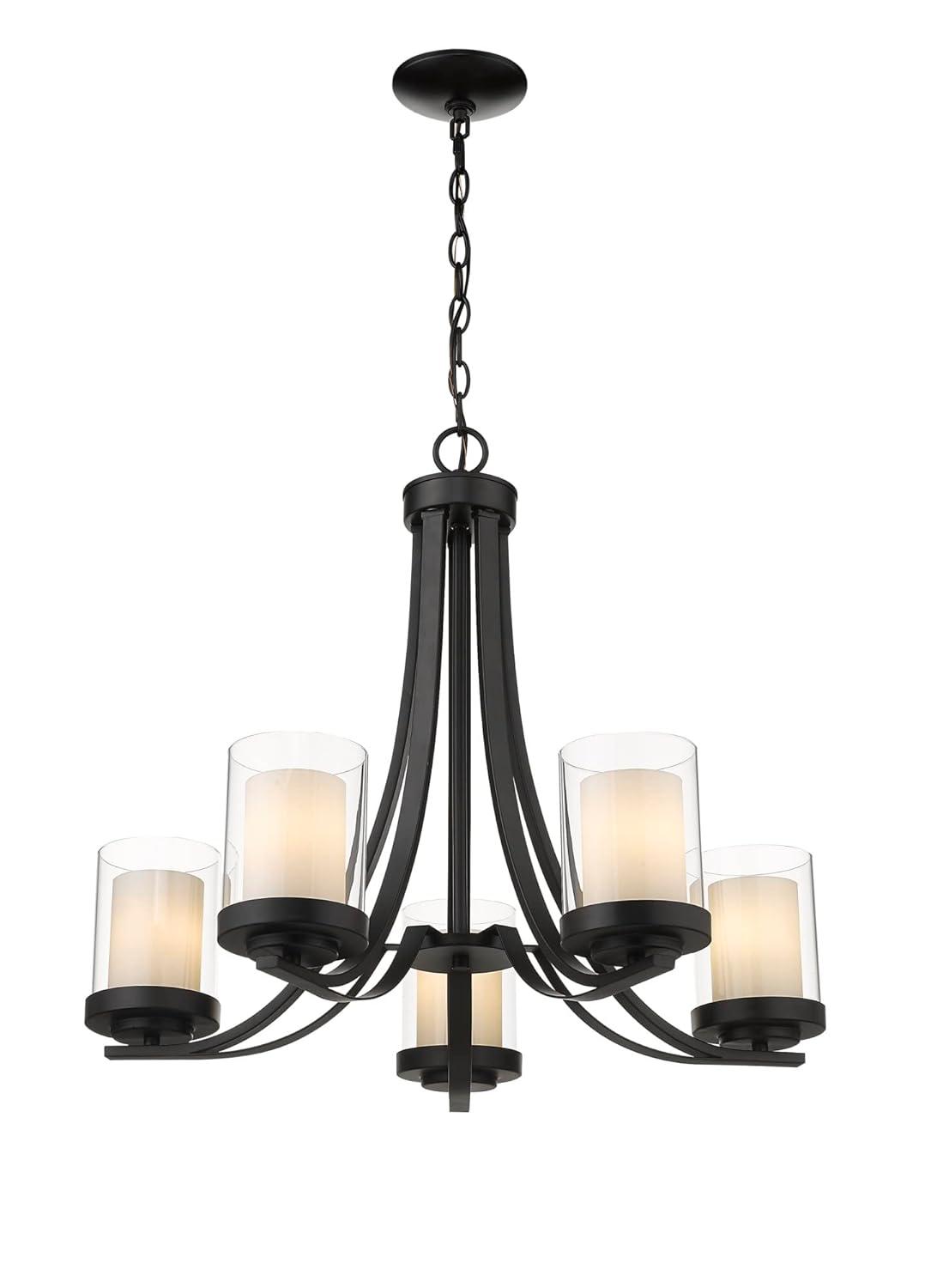 Z-Lite Willow 5 - Light Chandelier in  Olde Bronze