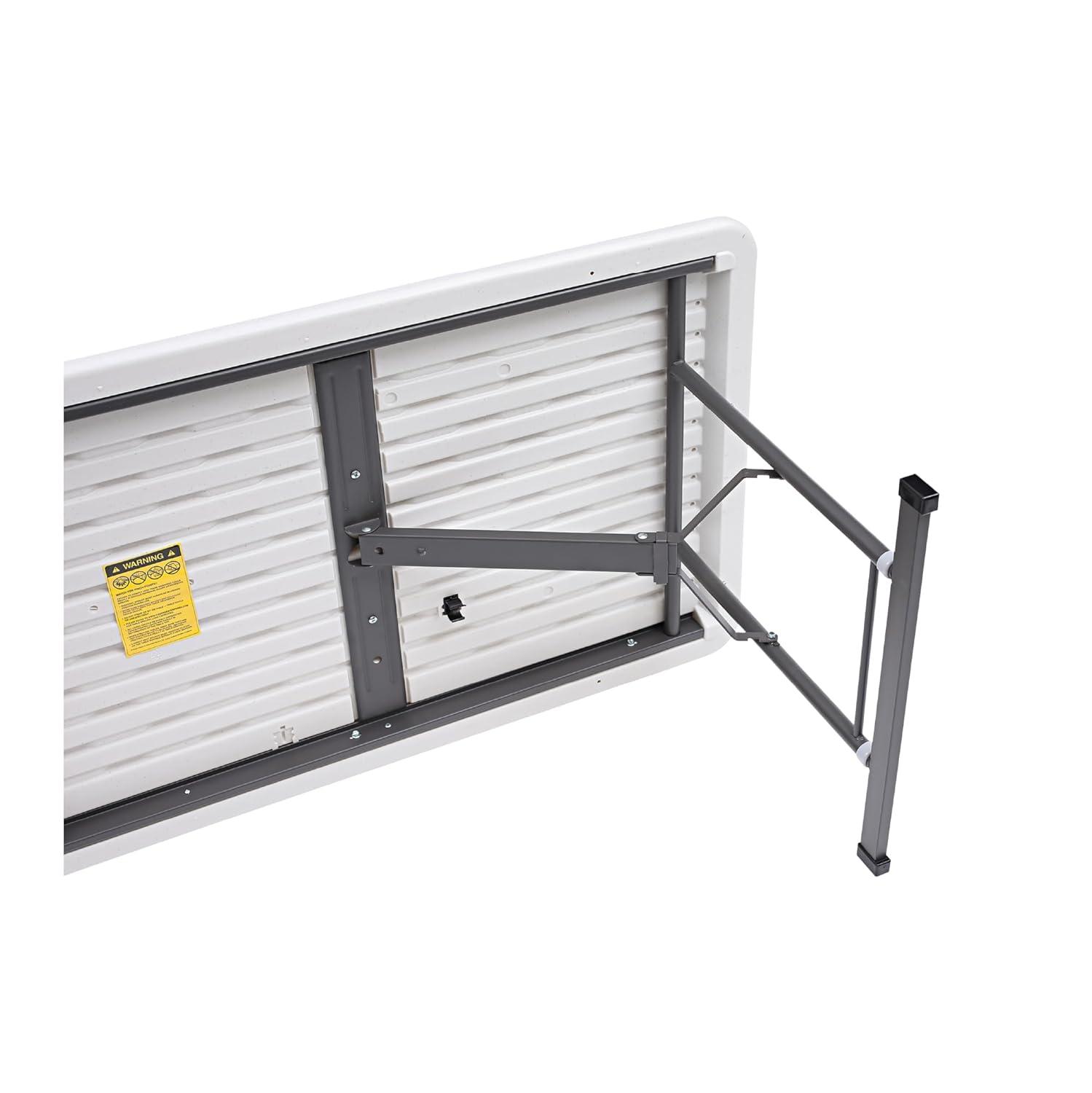 Iceberg Enterprises Iceberg Adjustable Height Folding Table 72'' Rectangular Adjustable Folding Table