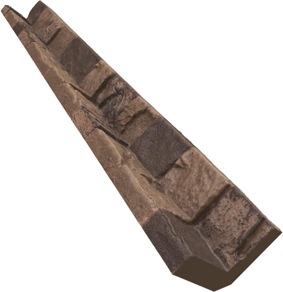 Ekena Millwork Universal Inside Corner for EverStone Faux Stone Siding Panels