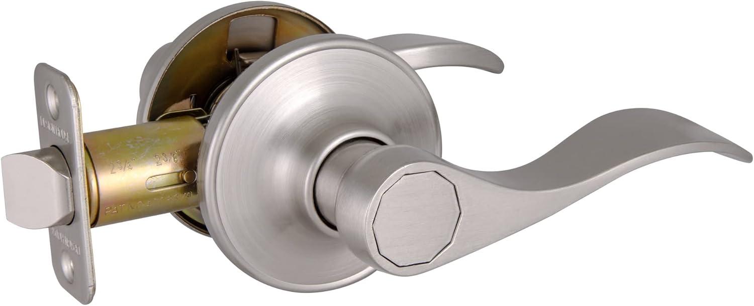 Design House 700484 Springdale Passage Hall and Closet Door Lever Satin Nickel