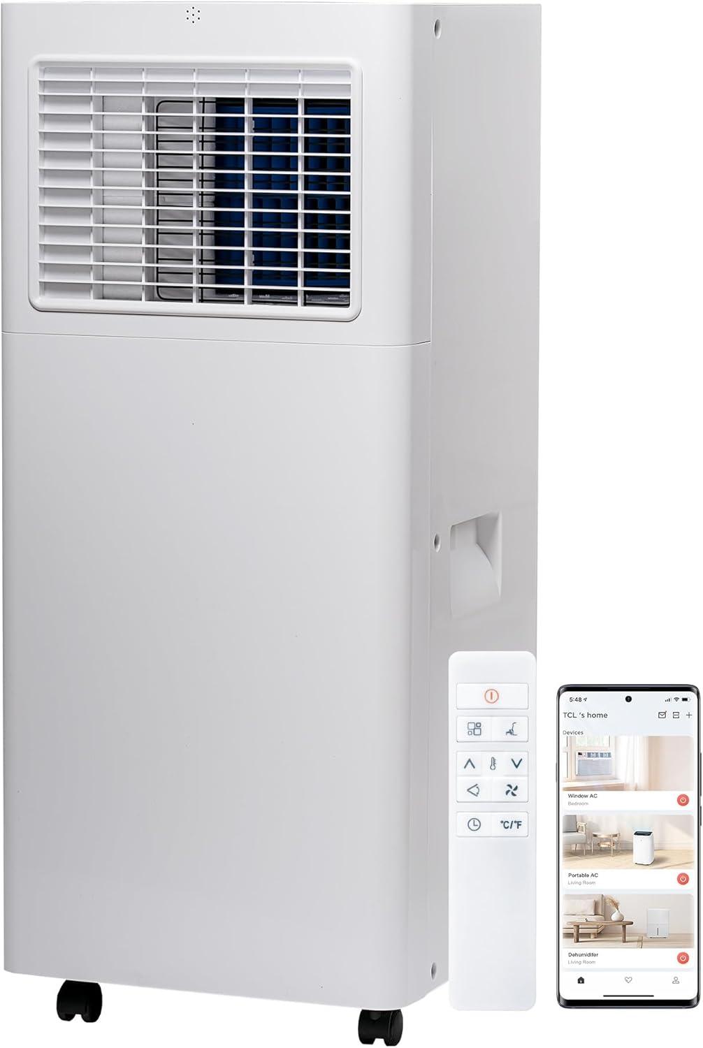 TCL TCL 5000 BTU Wi-Fi Connected Portable Air Conditioner with Remote Included