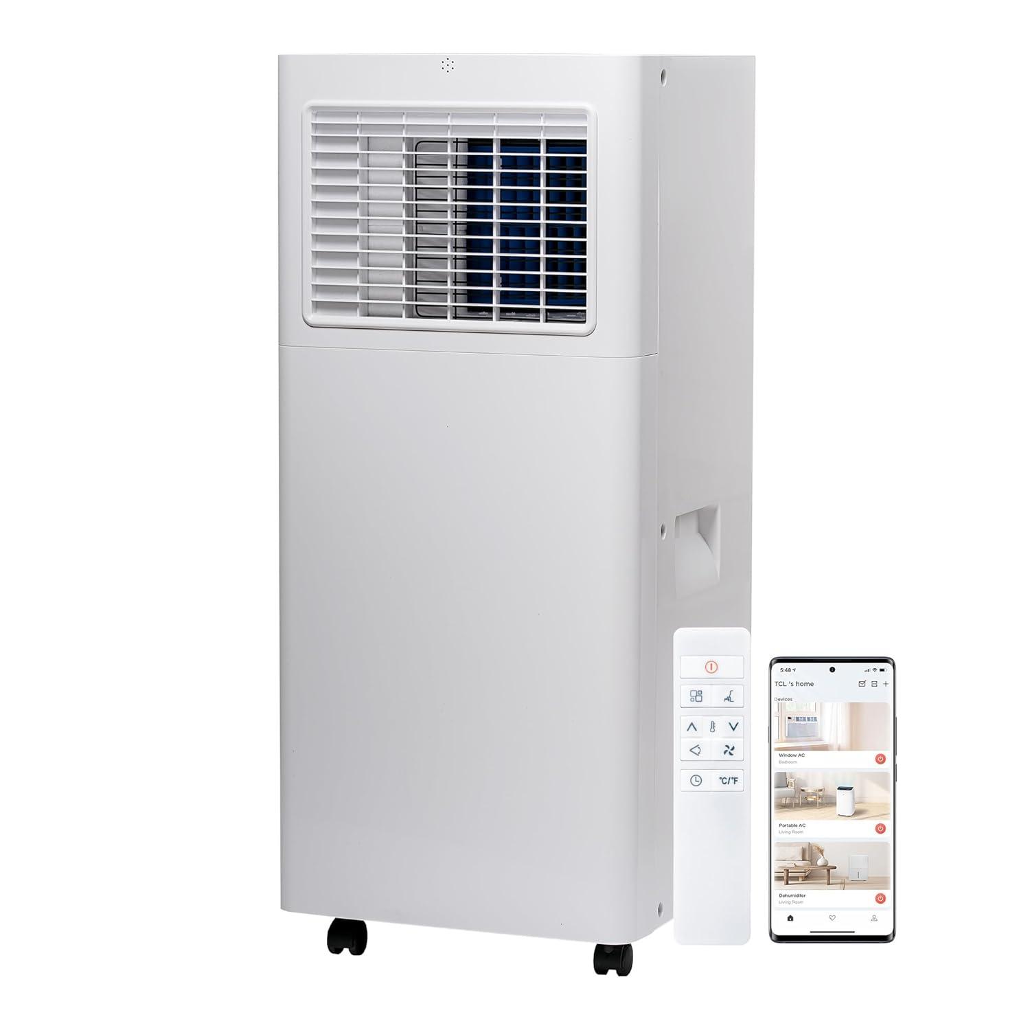 TCL TCL 5000 BTU Wi-Fi Connected Portable Air Conditioner with Remote Included