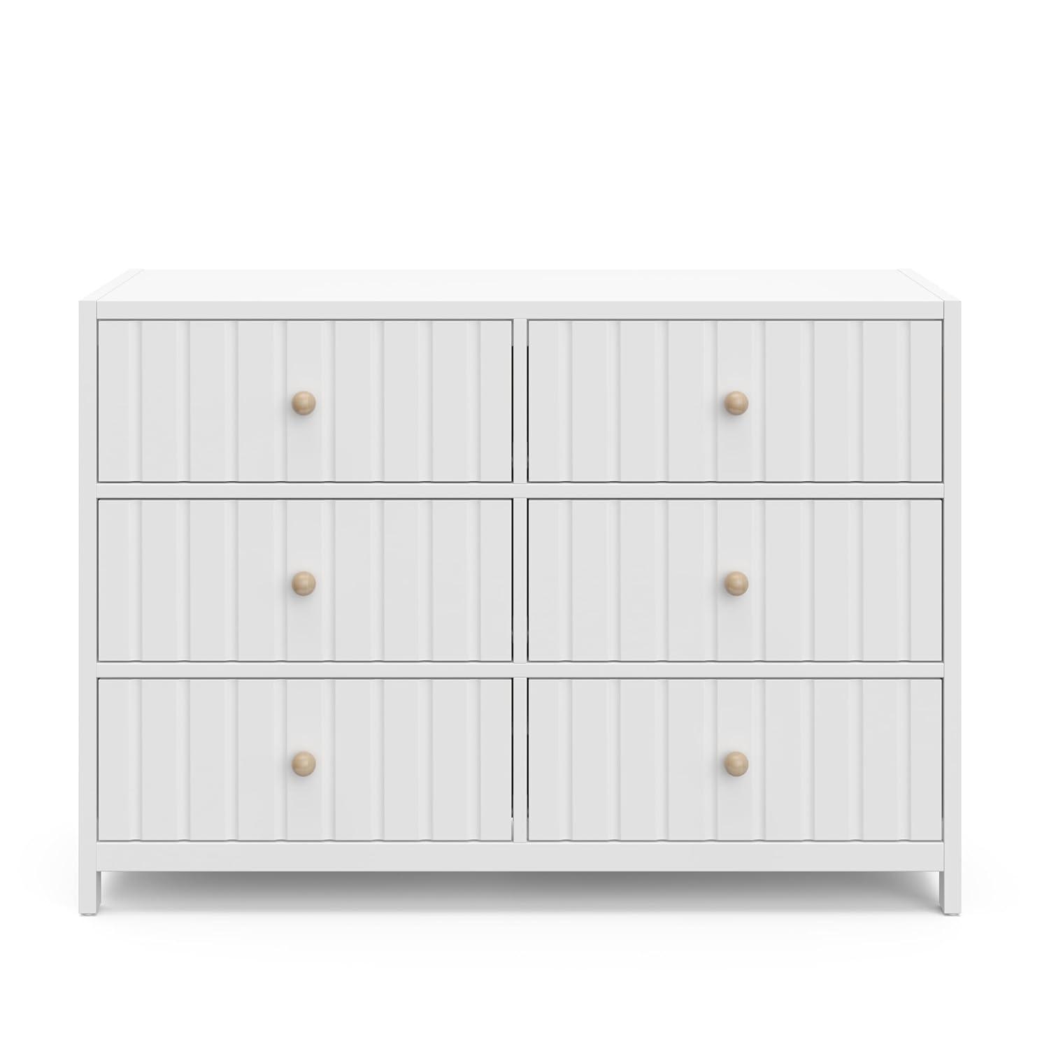 Teddi 6 Drawer Double Dresser