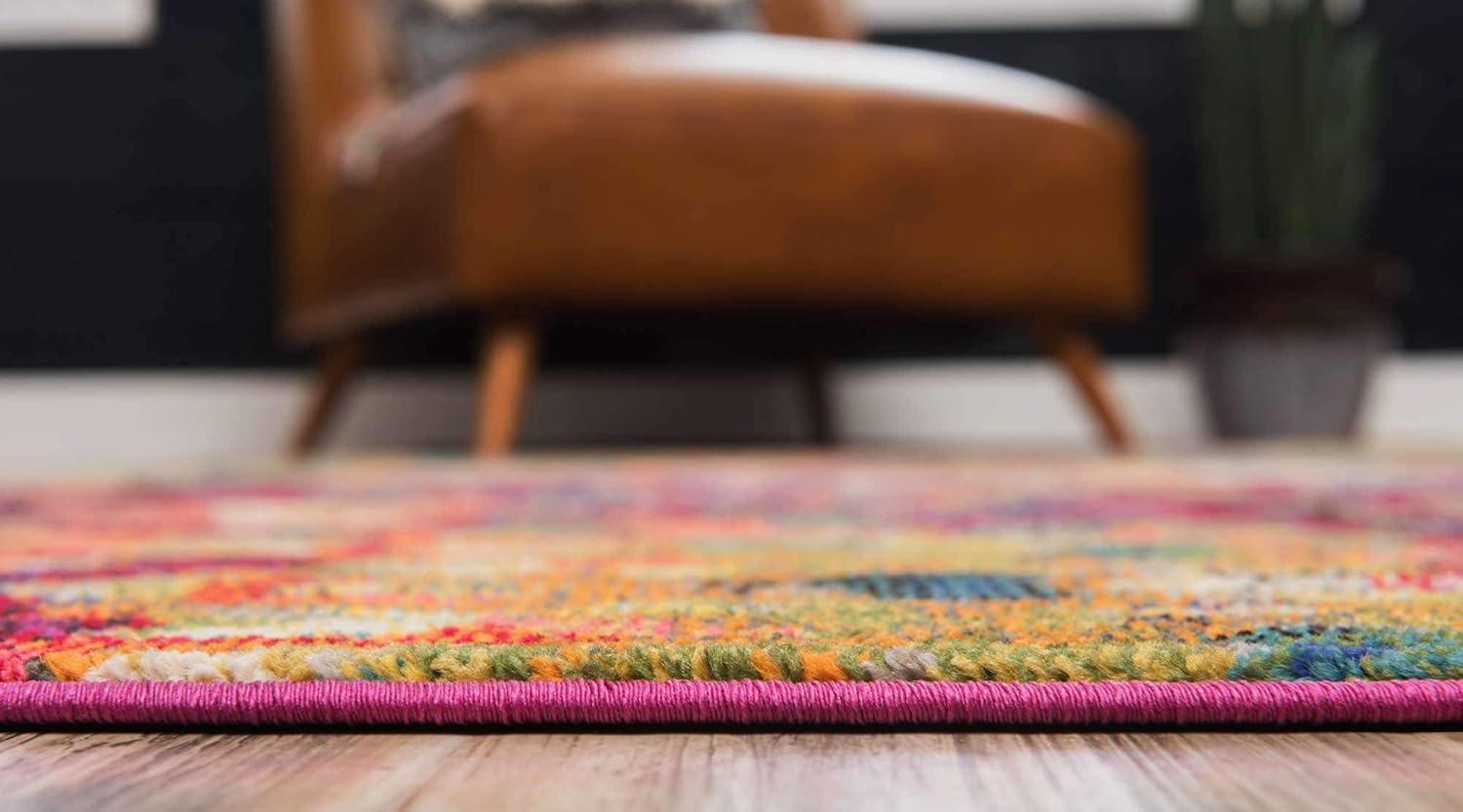 Unique Loom 8' 0 x 10' 0 Jardin Ivy Multi Area Rug