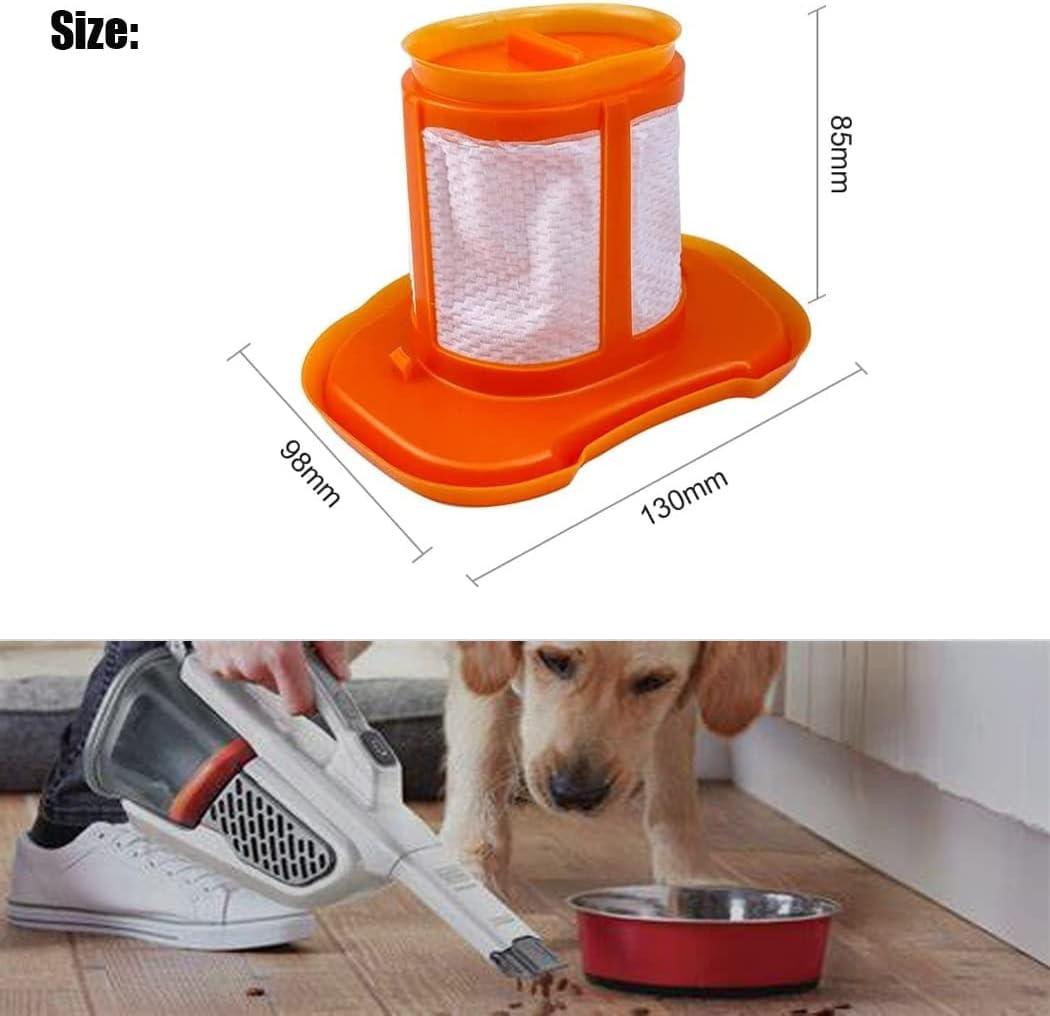 4Pack Filters HHVKF10 For BLACK+DECKER HHVK320J10 HHVK320J61 HHVK320JZ01 HHVK415B01 HHVK515J00 HHVK515J00FF HHVK515JP07 HHVK515BPF07 Hand Vacuum Replacement Parts