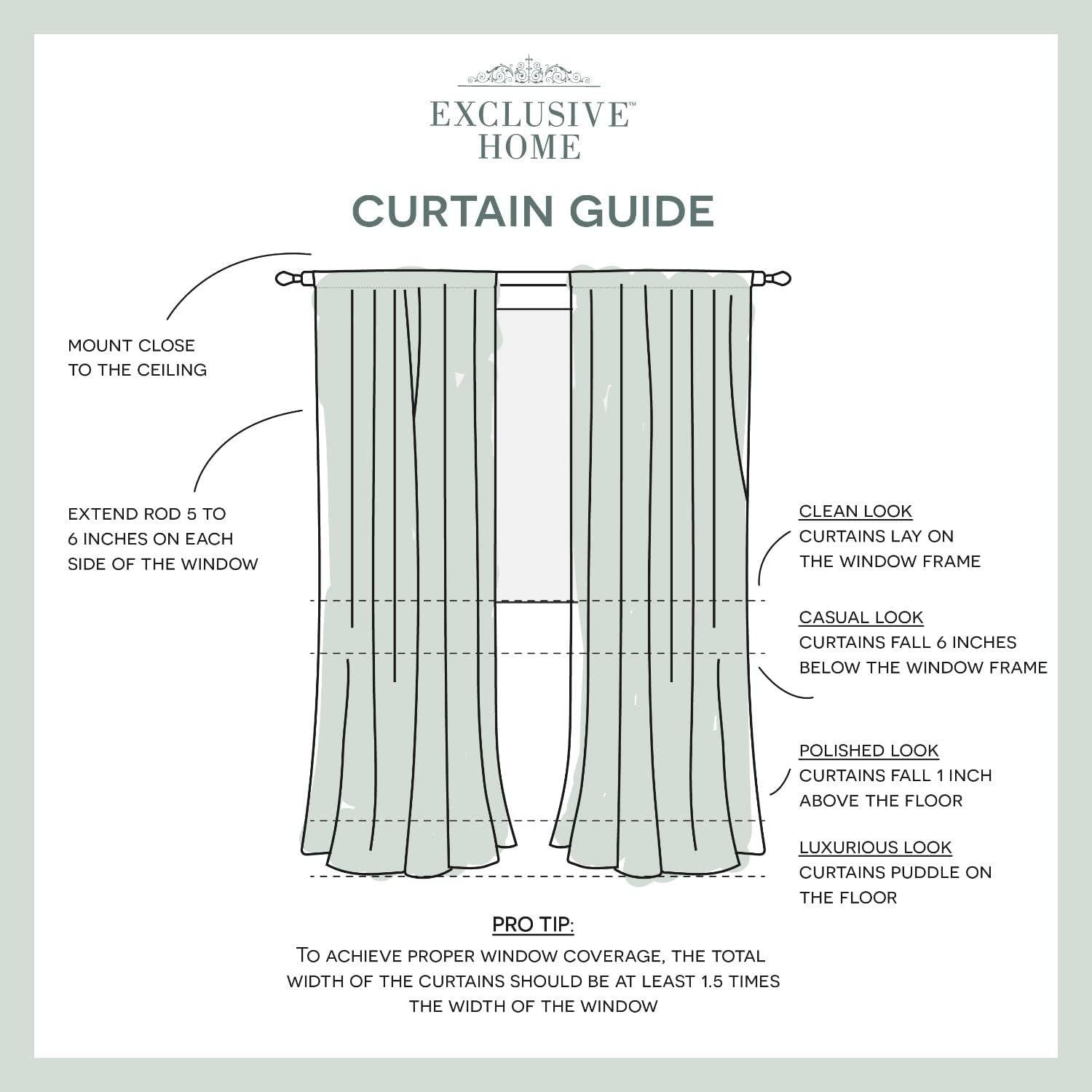 Darma Synthetic Sheer Curtain Pair