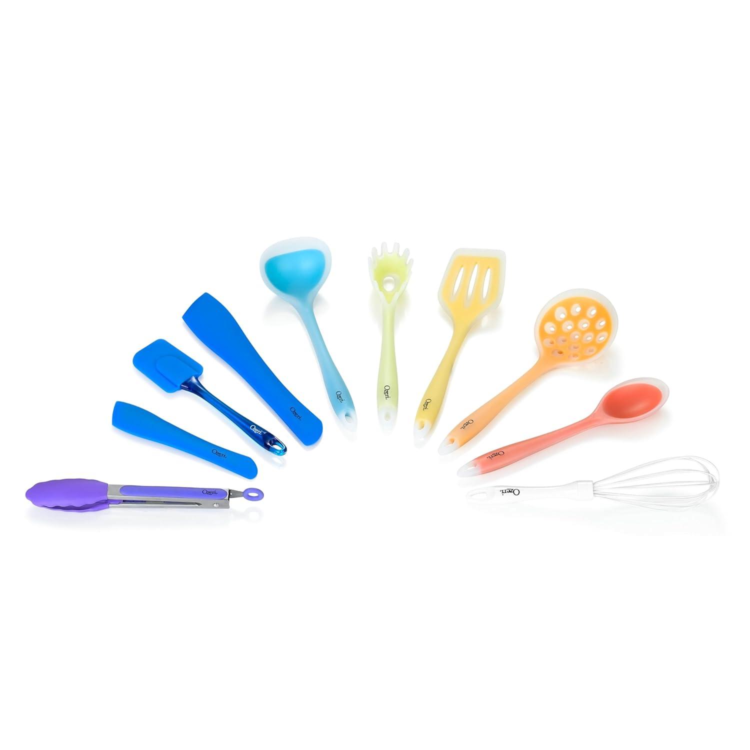 Ozeri Ozeri 11 Piece Cooking Utensil Set with Utensil Crock