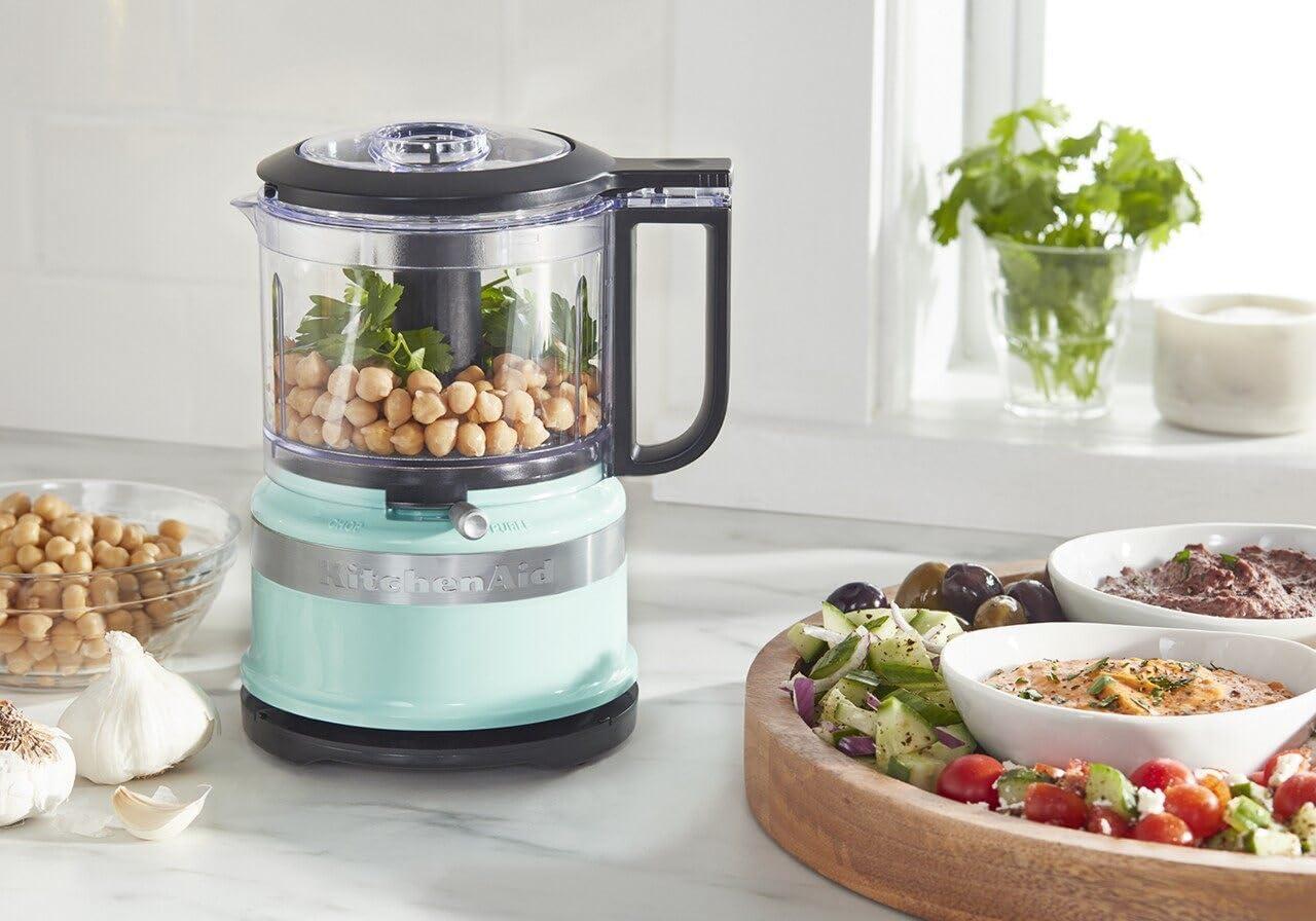 KitchenAid 3.5 Cup Mini Food Processor - KFC3516 - Ice Blue
