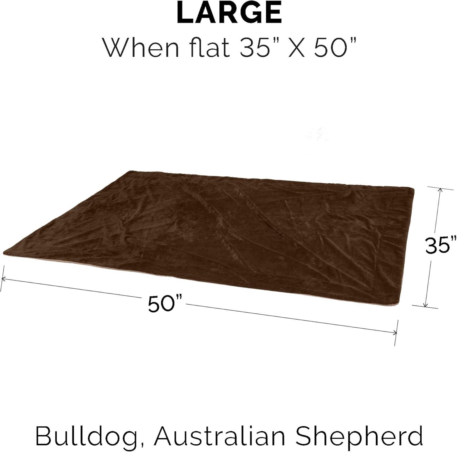 FurHaven Waterproof Faux Velvet Throw Blanket