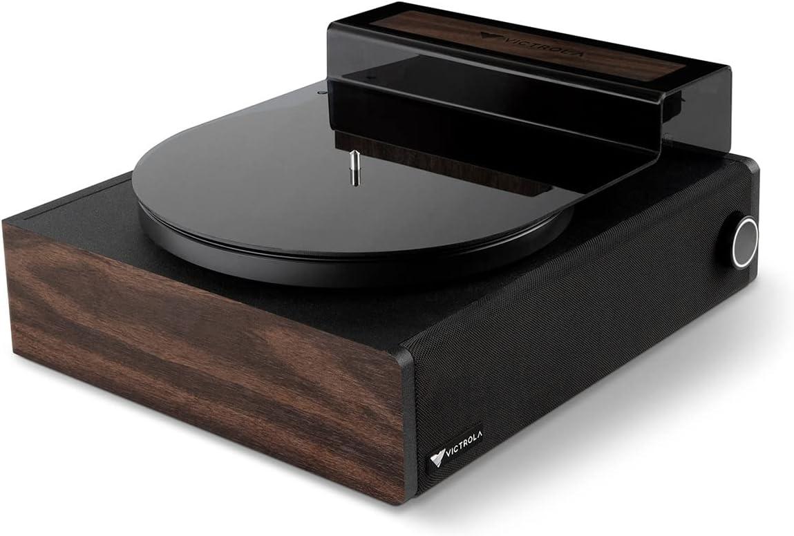 Victrola Premiere V1 Turntable Stereo Soundbar System (Espresso)