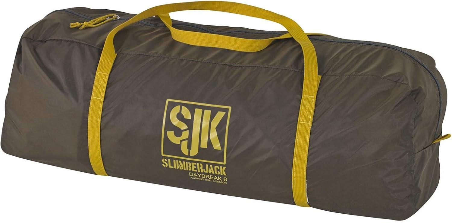 SJK Daybreak 6 Person Tent with Full Coverage Fly