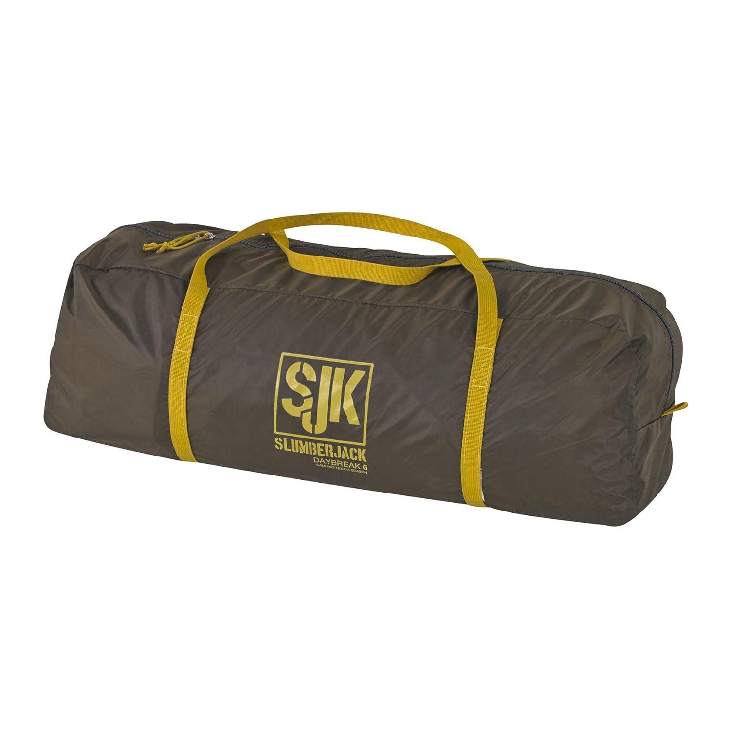 SJK Daybreak 6 Person Tent with Full Coverage Fly