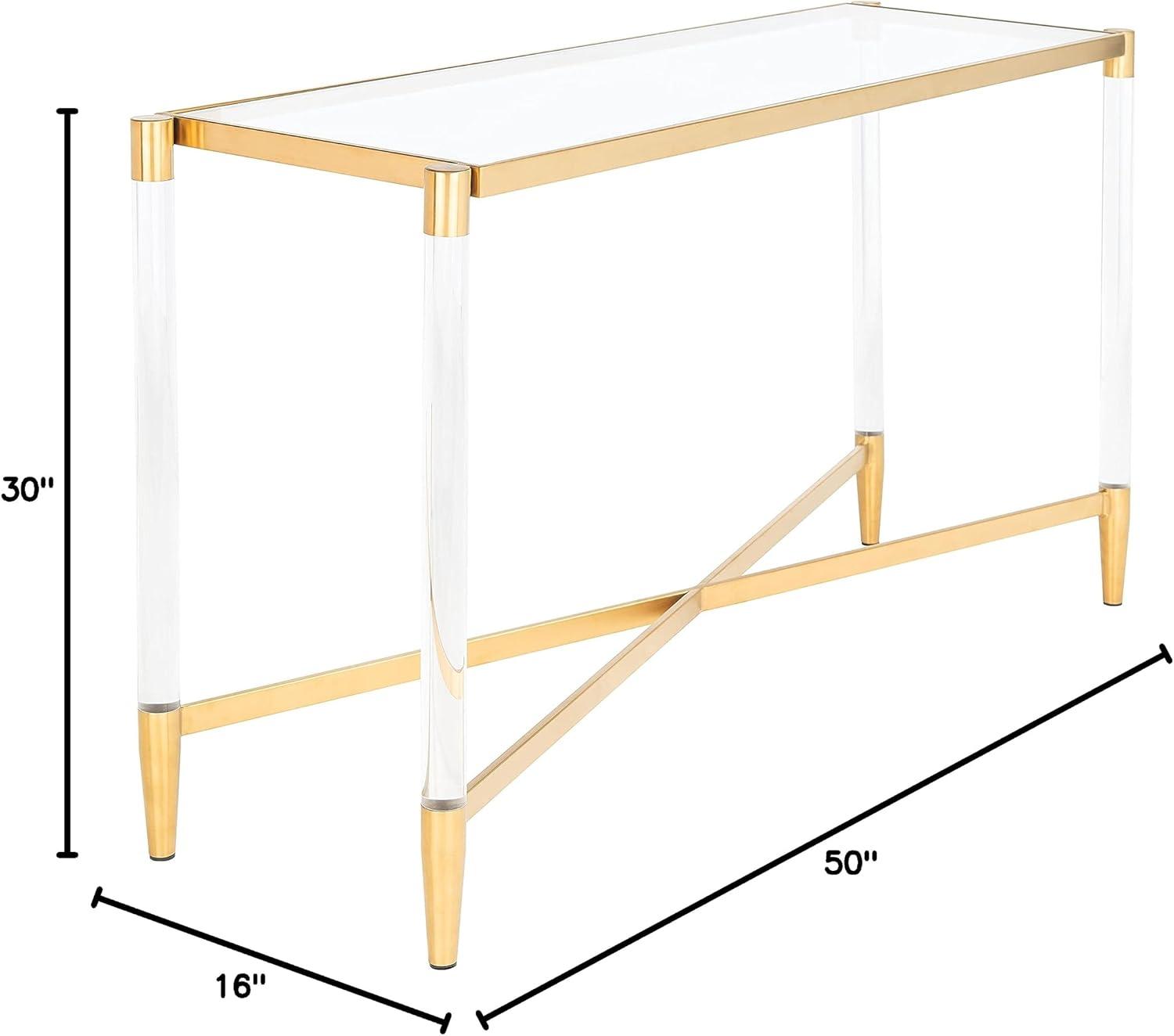 Safavieh Kyla Acrylic Console Table