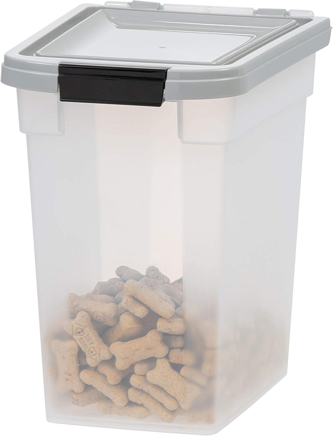 ClearView Airtight Pet Food Storage, 12.75 Qt, BPA-Free Plastic