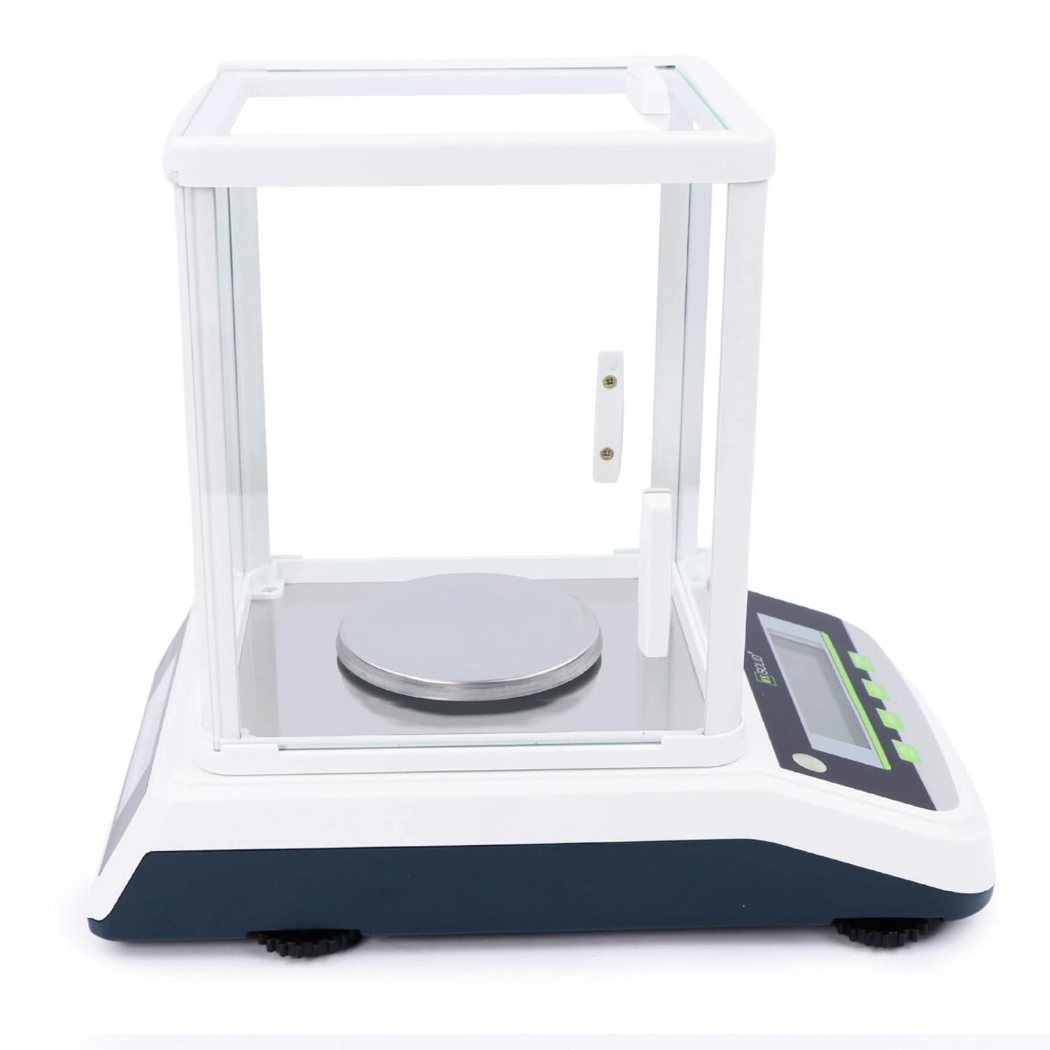 U.S. Solid 1mg Analytical Balance 300g x 0.001g High Precision Digital Lab Scale with 2 LCD Screens