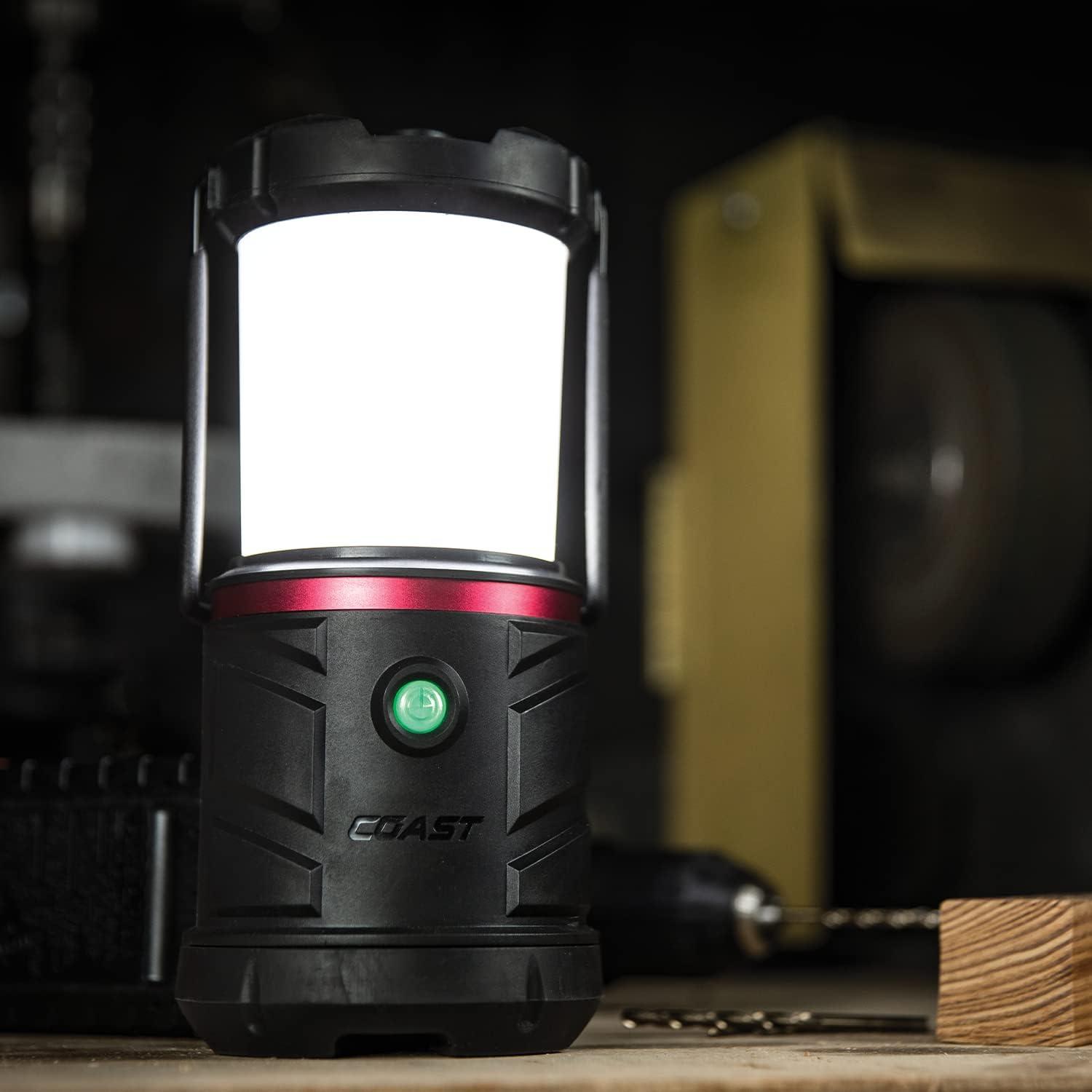 COAST EAL25 Rechargeable Dual Power 1250 Lumen Emergency Area Lantern