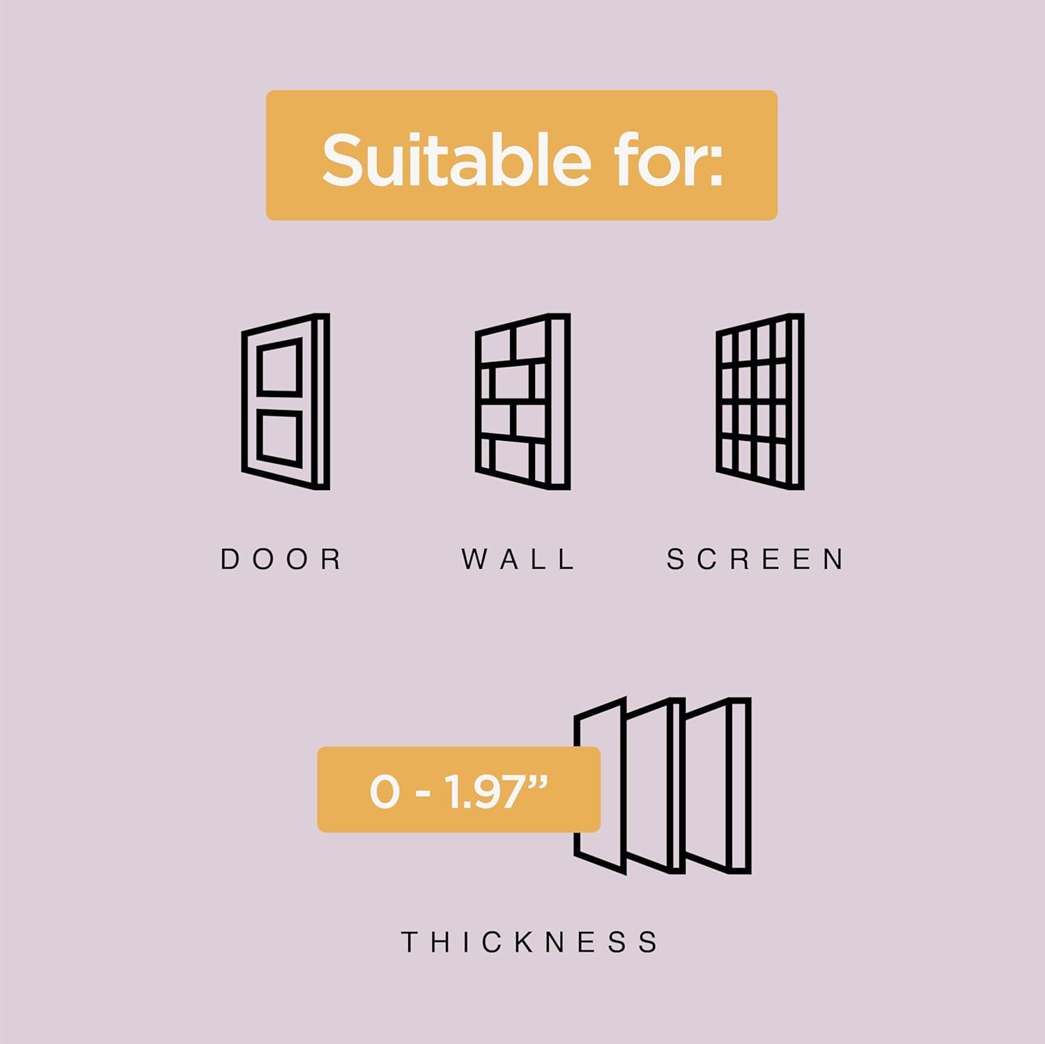 Hakuna Pets Hakuna Plastic Door Mounted Pet Door