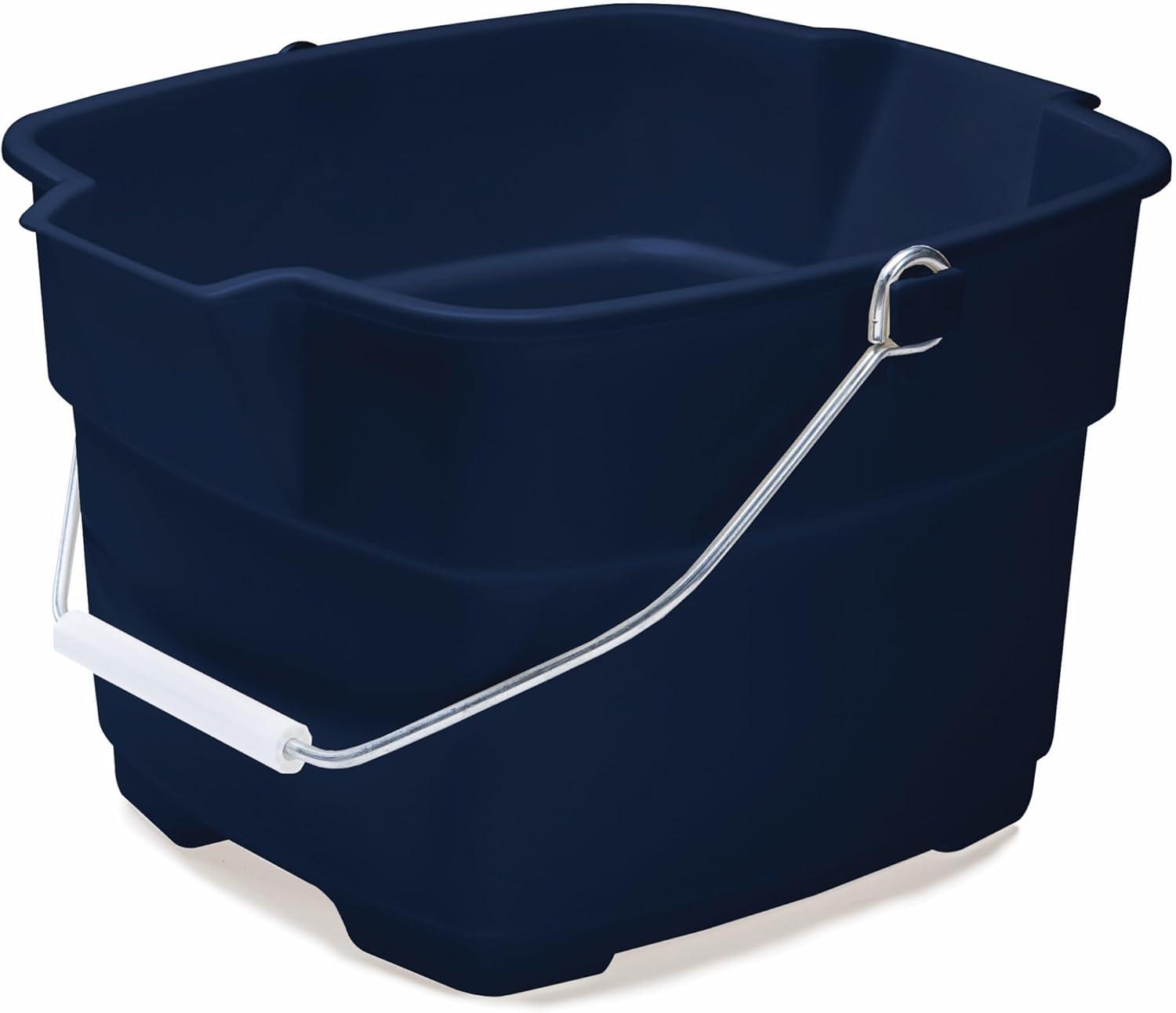 Rubbermaid Roughneck Multi Purpose Cleaning Bucket 15 Quart - Blue FG287100ROYBL