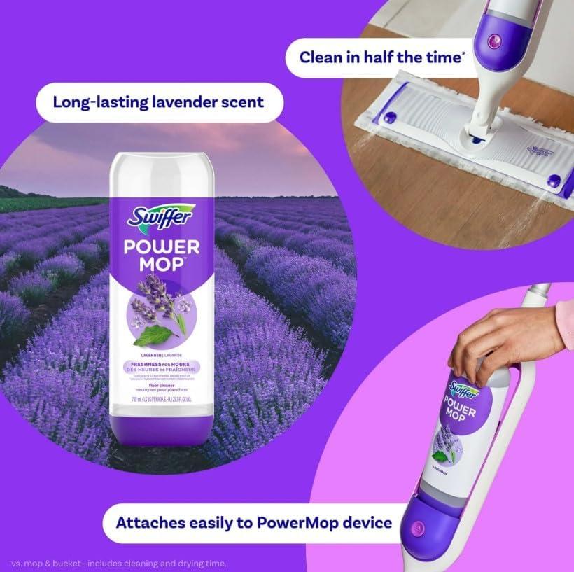 Swiffer Power Mop Multi-Surface Mopping Pad Refills for Floor Cleaning - 5ct