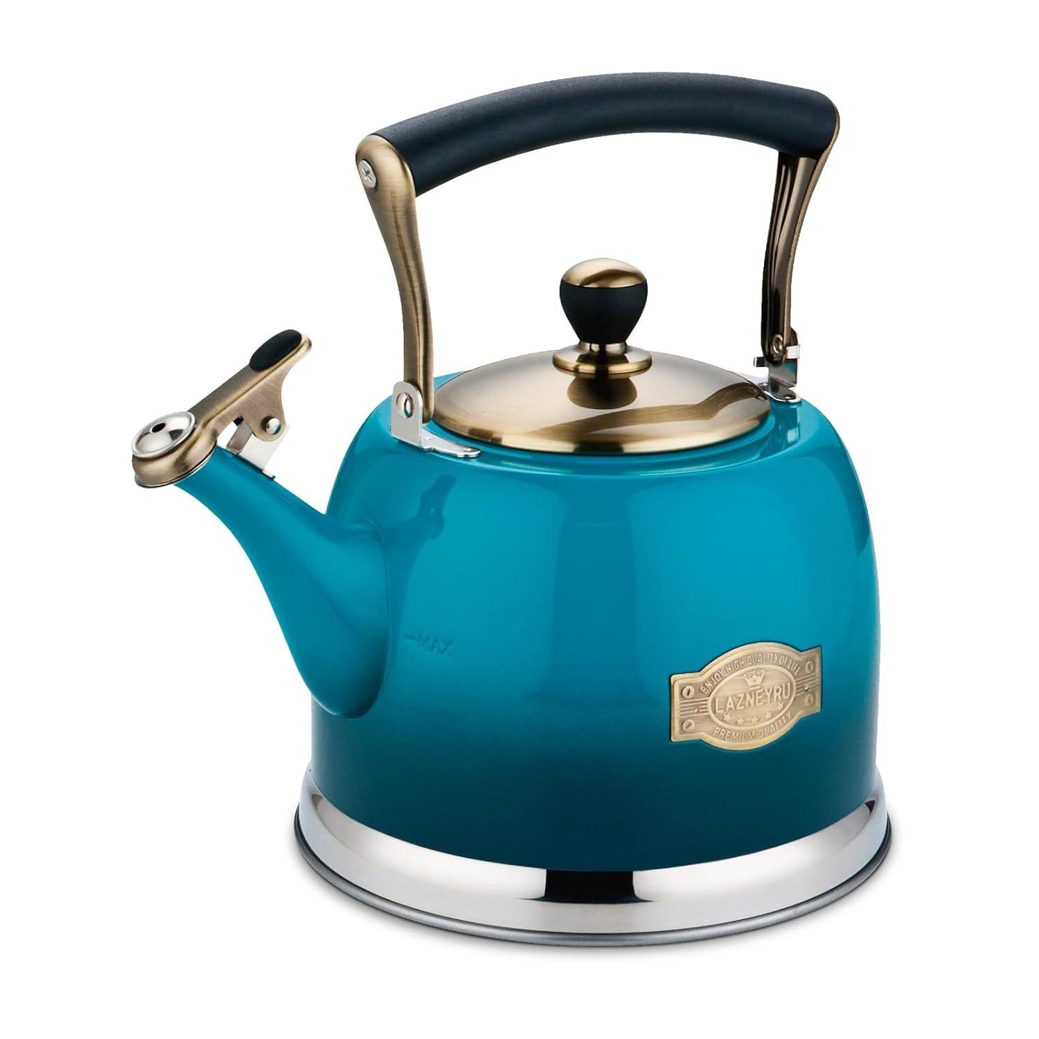 Tea Kettle -3.0 Quart Tea Kettles Stovetop Whistling Teapot Stainless Steel Tea Pots for Stove Top Whistle Tea Pot