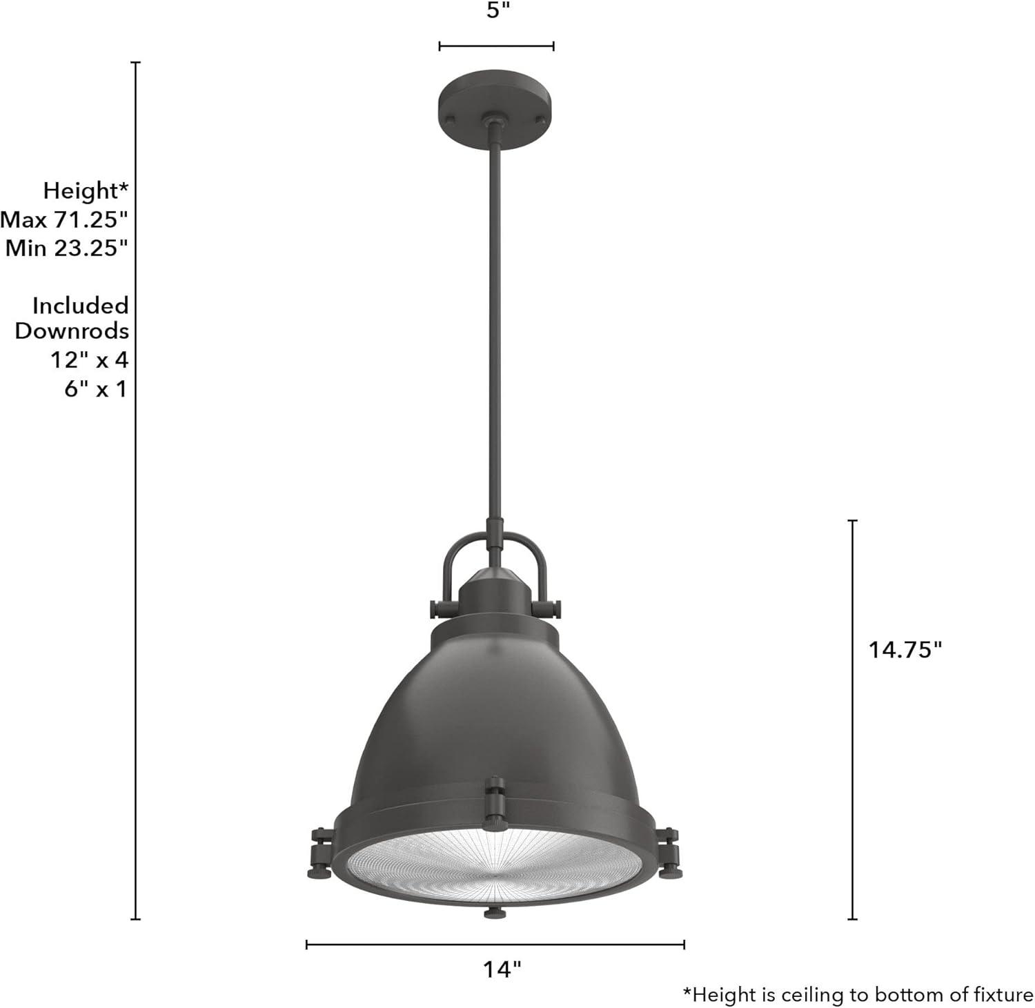 Bridgemoor 2 - Light Single Dome Pendant