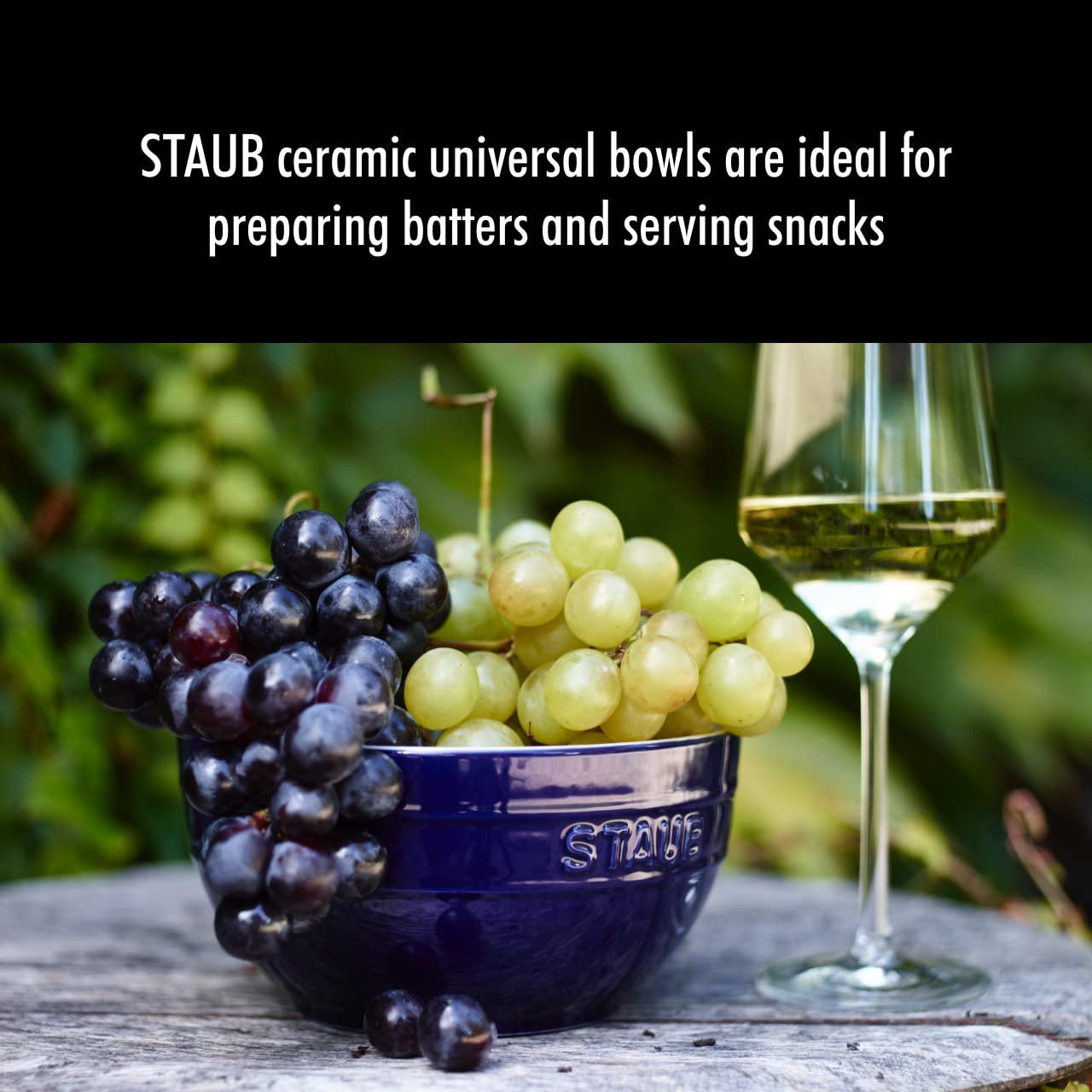 Staub Ceramic 2-pc Large Universal Bowl Set