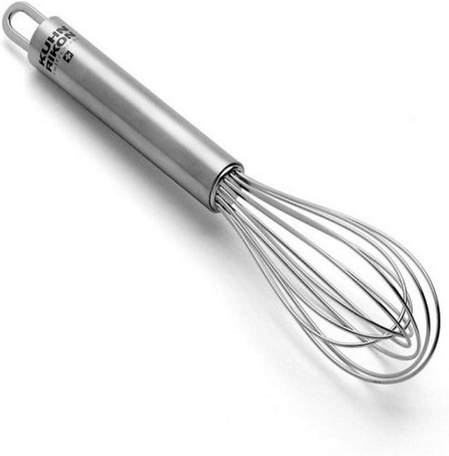 Kuhn Rikon 8 Inch Balloon Wire Whisk Stainless Steel Solid Handle