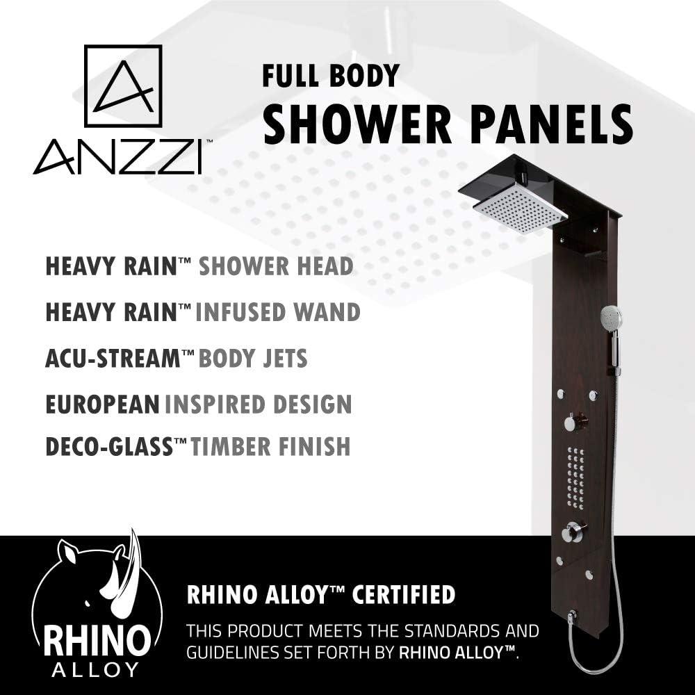 ANZZI SP-AZ016 59.37'' Shower Panel with Adjustable Shower Head