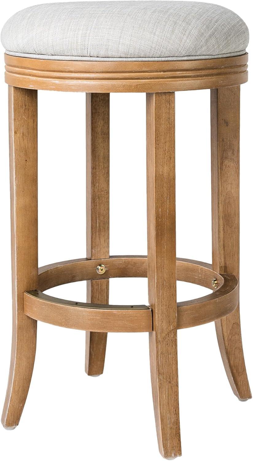 Maven Lane Maven Lane Eva Stool with Fabric Upholstery