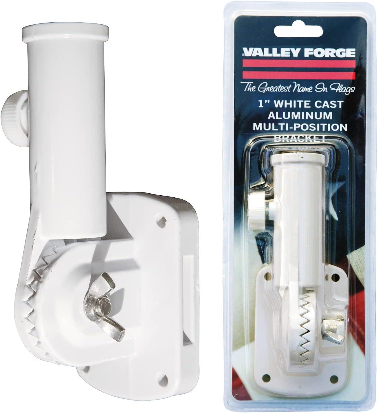 Valley Forge 11 in. L Aluminum Flag Pole Bracket Polished