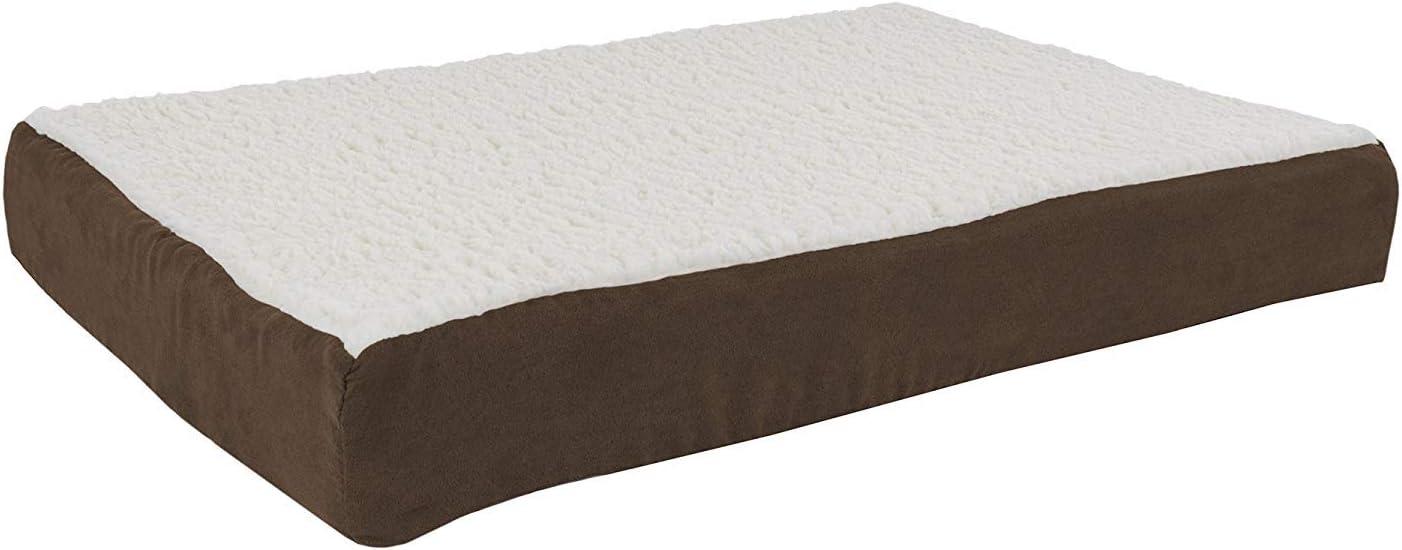 PETMAKER Orthopedic Dog Bed - Memory Foam Crate Mat with Machine Washable Cover