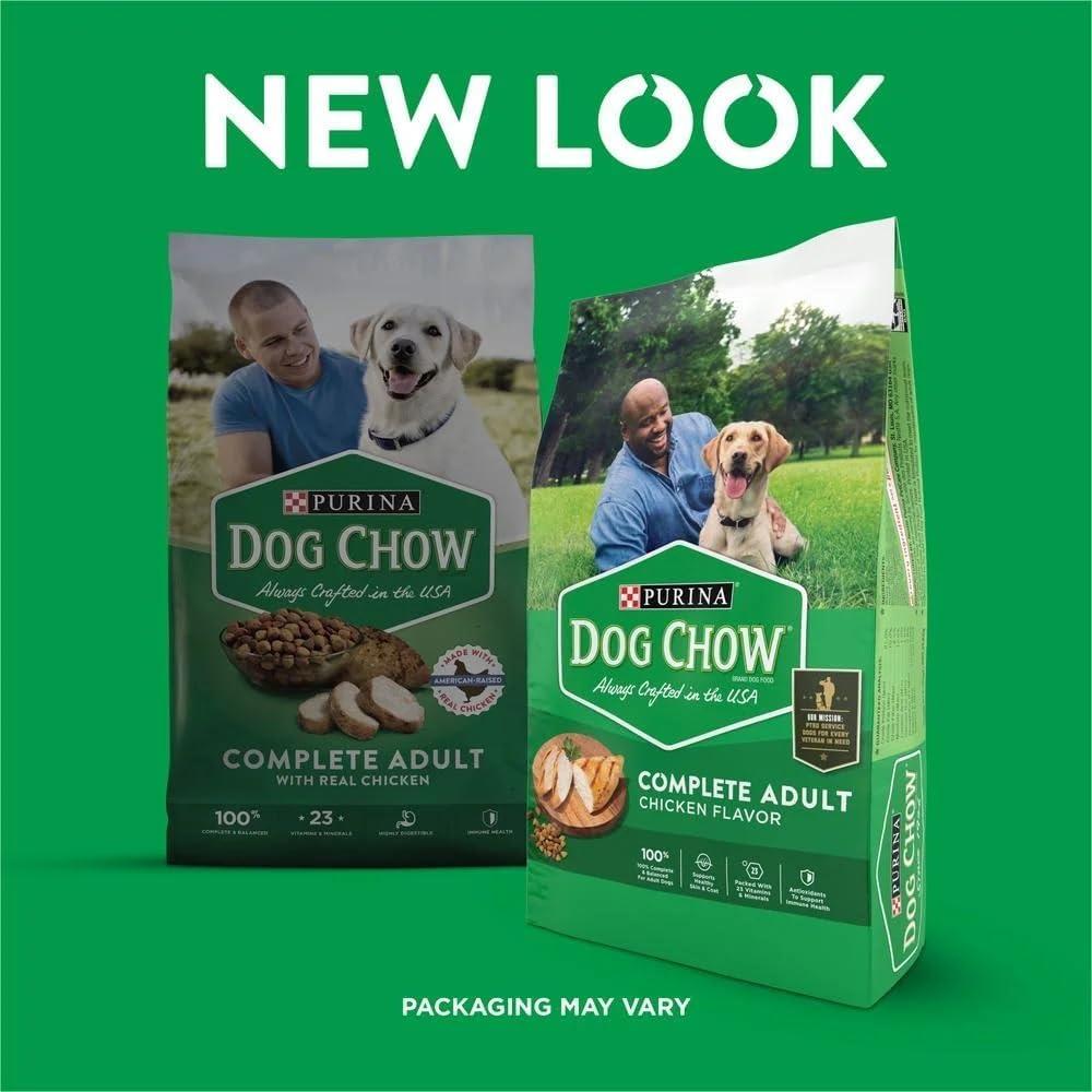 Purina Dog Chow with Real Chicken Adult Complete & Balanced Dry Dog Food - 4.4lbs