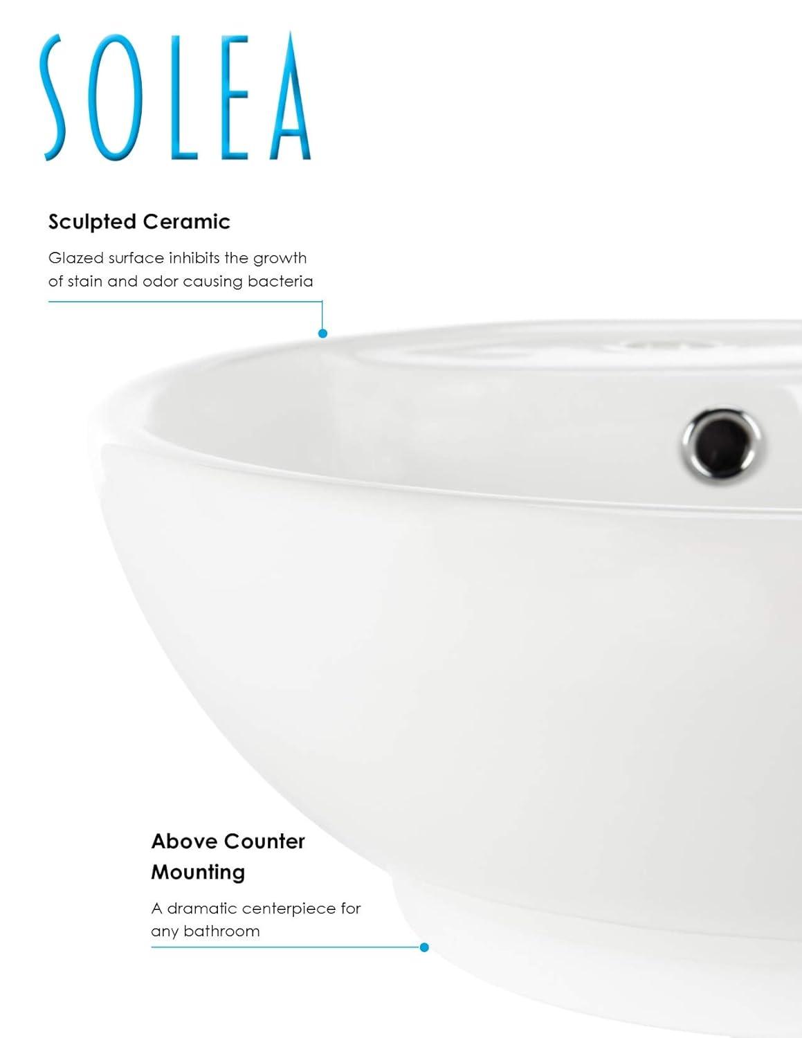 Safavieh Solea Kai Bathroom Sink in White