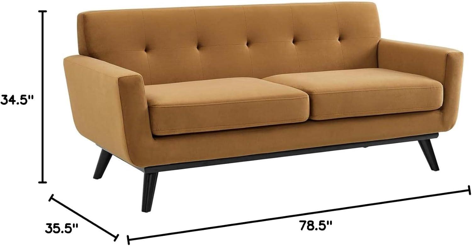 Engage Performance Velvet Loveseat - Modway