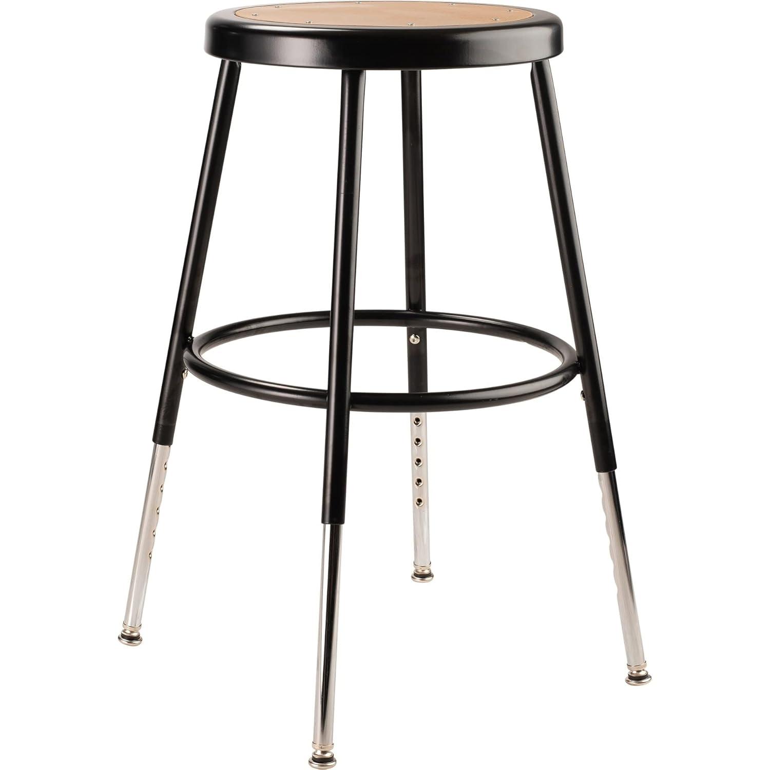 Adjustable Height Ergonomic Lab Stool