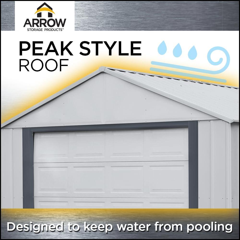 Arrow Murryhill 12 ft. W x 17 ft. D Metal Storage Shed