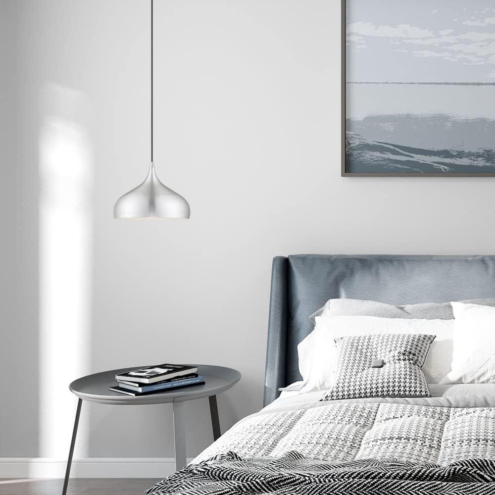 Livex Lighting Amador 1 - Light Pendant in  Shiny White