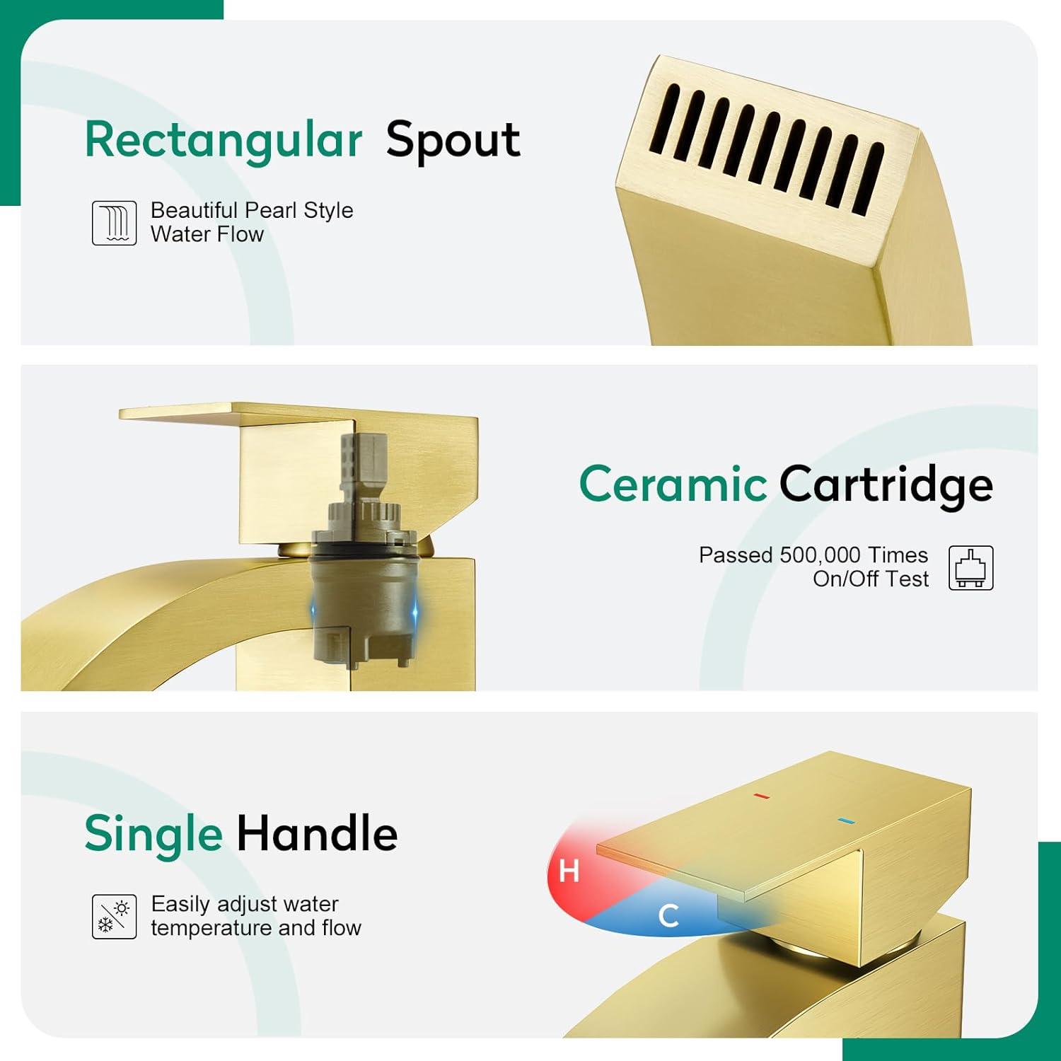 Single-Hole Single-handle Bathroom Faucet