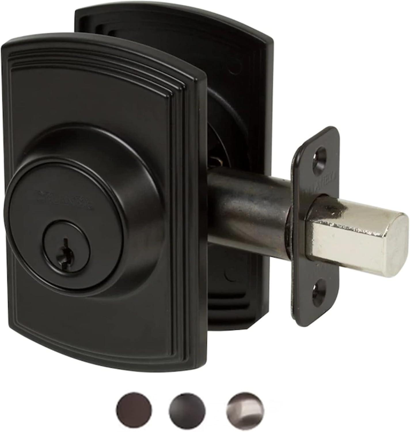 Delaney Hardware 372004 Italian Electronic Single Cylinder Deadbolt