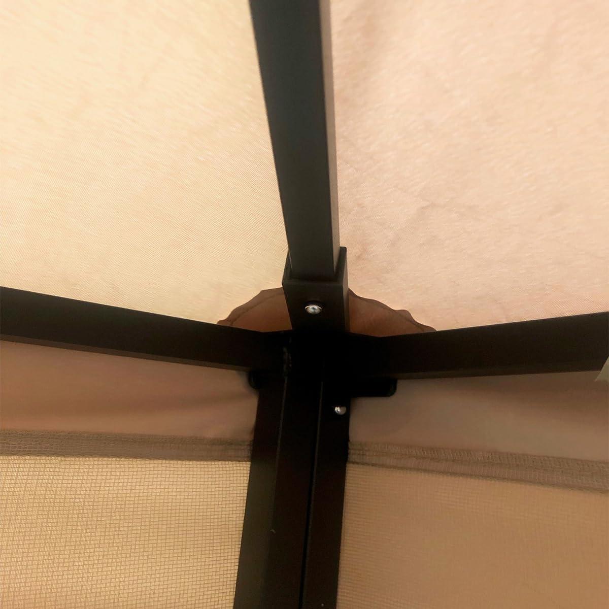 Garden Riplock 350 10ft x 12ft Slate Gray Top Cover Outdoor Canopy