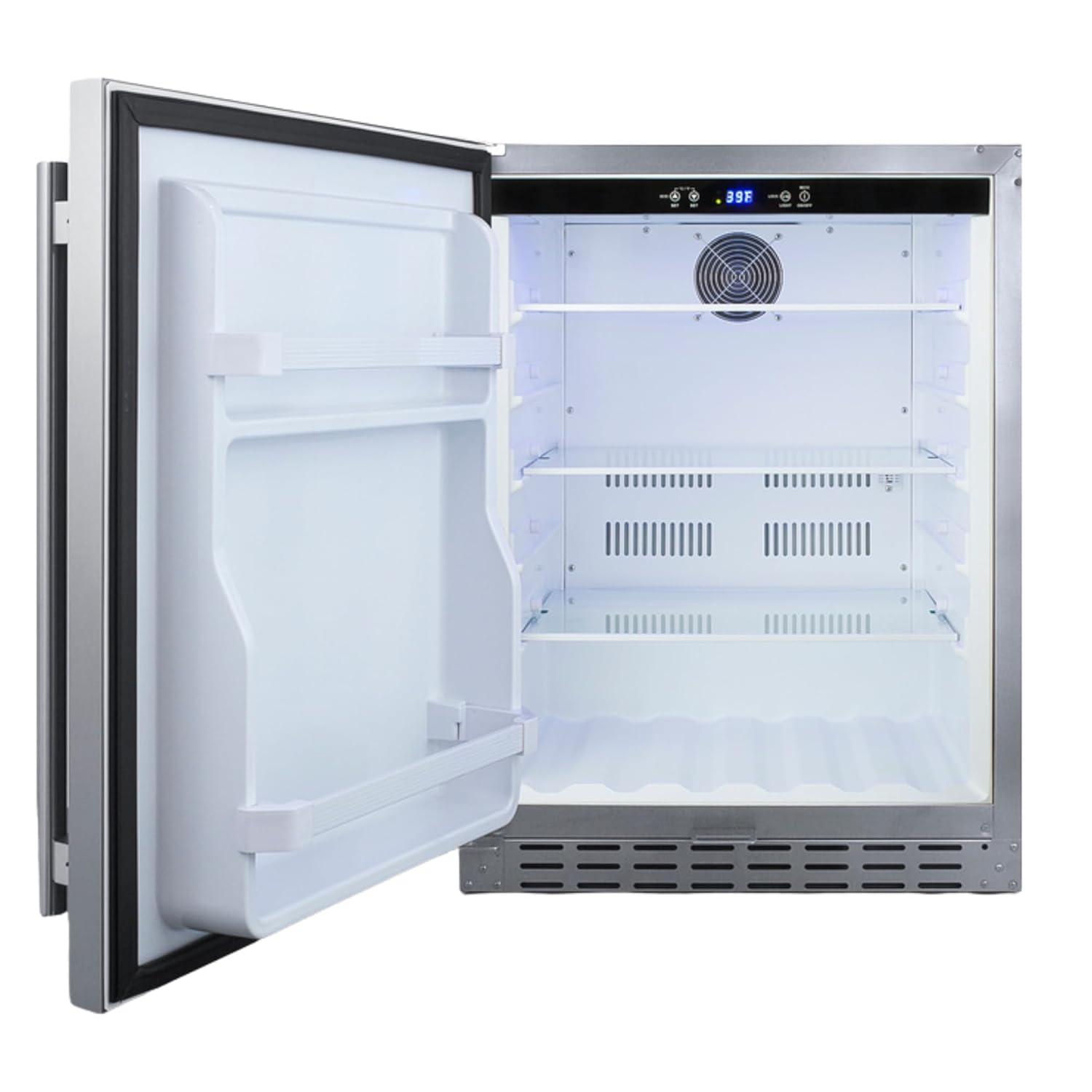 Summit Appliance Summit Appliance 24" W Built-in ADA Compliant Outdoor Refrigerator