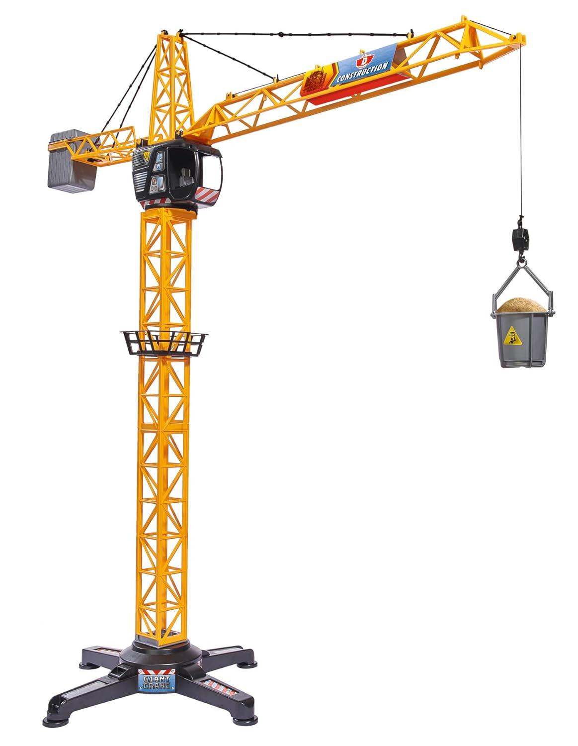Dickie Toys 40" Giant Crane Remote Control Playset