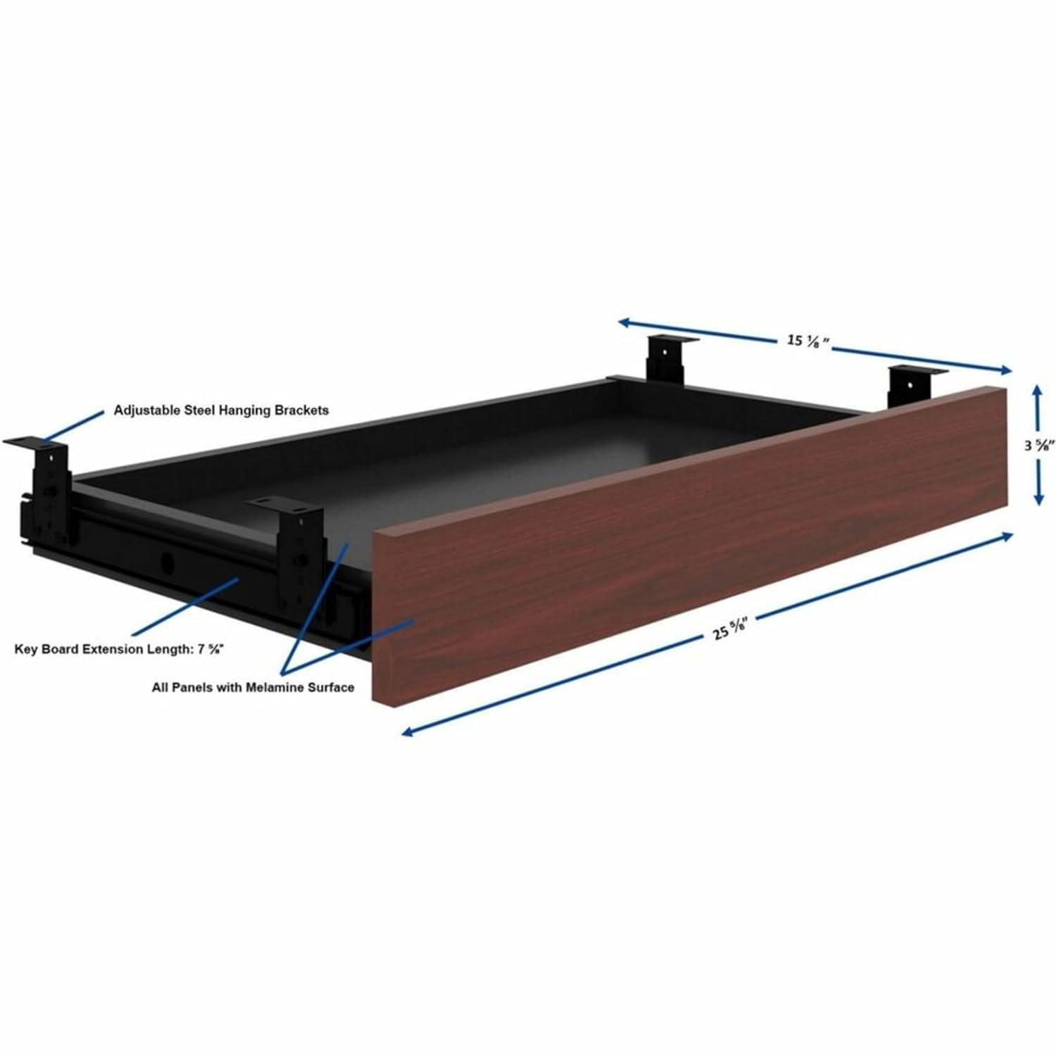 Inbox Zero Orlanda 5.1'' H x 28.4'' W x 16.7'' D Desk