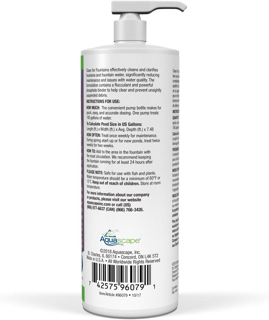Aquascape CLEAN For Fountains No Power Source Required / Manual Cleaner