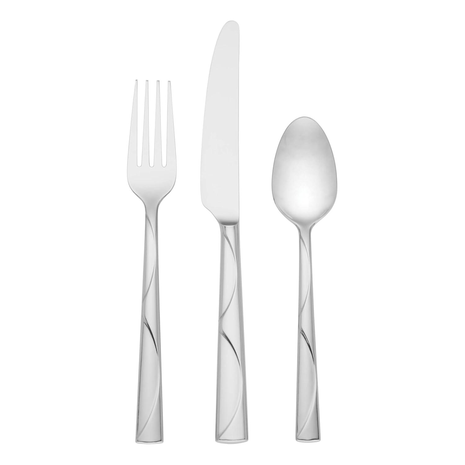 kate spade new york Kate Spade New York Park Stainless Steel Flatware Set - Service for 9