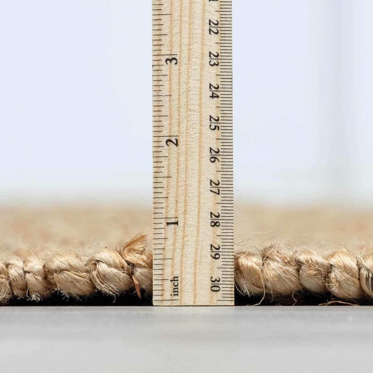 Hauteloom Moncton Handmade Jute/Sisal Beige Area Rug