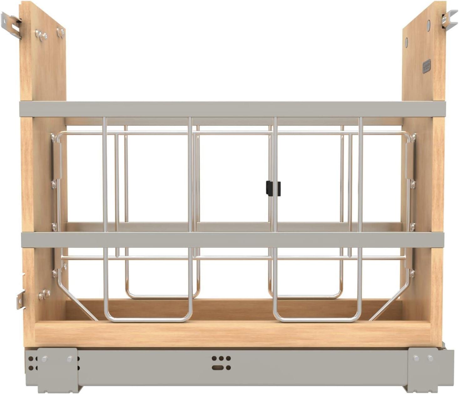 Rev-A-Shelf 447-Bcsc-6C Wood Classics Soft Close 7-1/8"W Pull Out Base Cabinet Bakeware