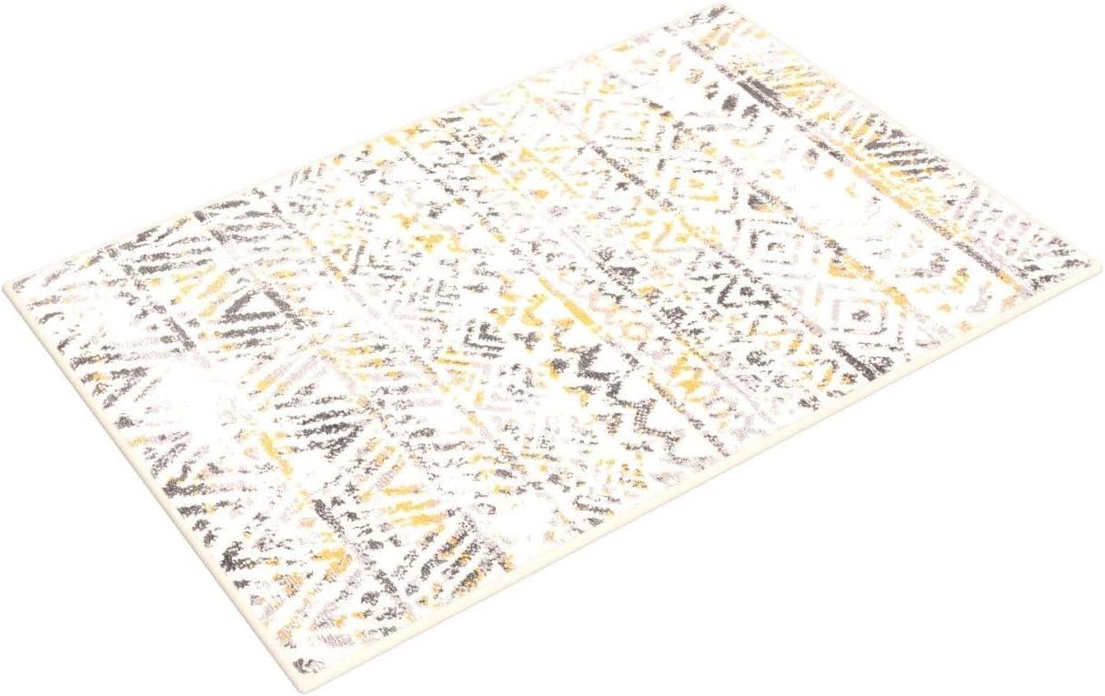 World Rug Gallery Geometric Distressed Bohemian Area Rug